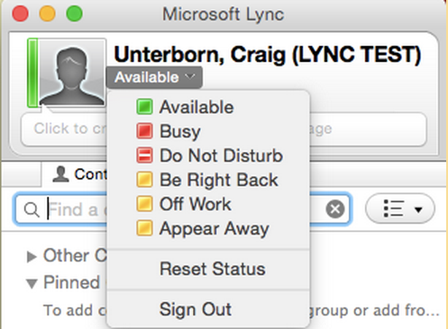 setting up skype for business on mac